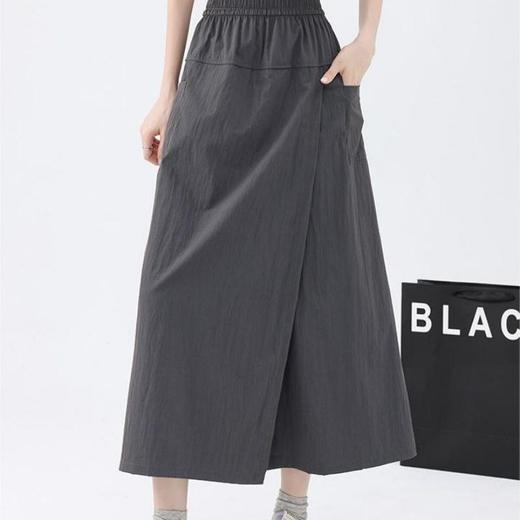 【清凉山本裤裙 阔腿高腰】夏薄款宽松阔腿高腰半身裙裤 商品图6