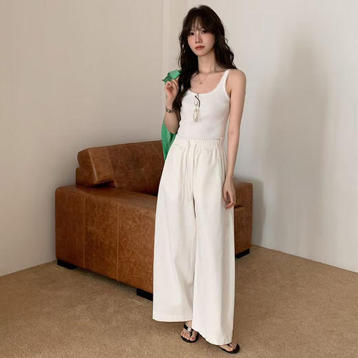 SIIJJEYY枝辑 汀蓝白牛随心春款牛仔裤 藏肉显高 柔软舒适【ys】 商品图5