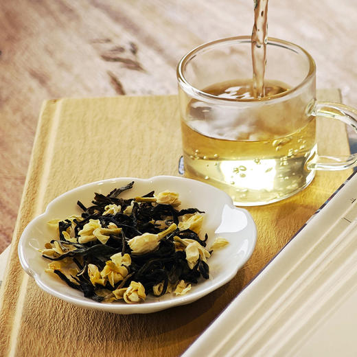 【自营】云河茶叶 如意孔雀茉莉绿茶礼盒 36袋装 商品图4