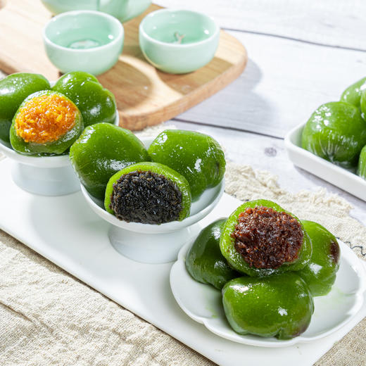 【青团】精选艾草和优质糯米粉，柔嫩不粘牙！ 商品图0