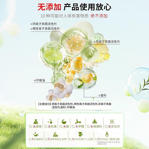 【福纳丝浓缩餐具洗洁液】易冲洗无残留 去油味净油污 亲肤不伤手 商品图2