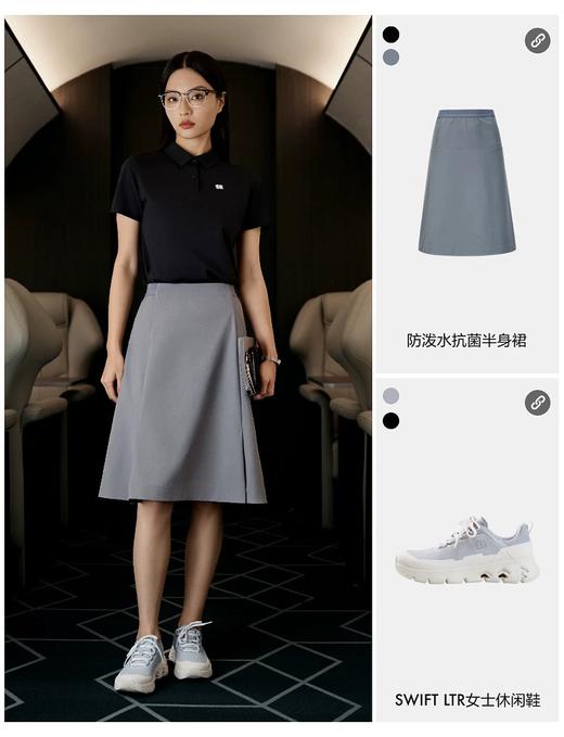 点此购买 可隆春夏季女士防晒速干短袖POLO衫 LL 341826 商品图6