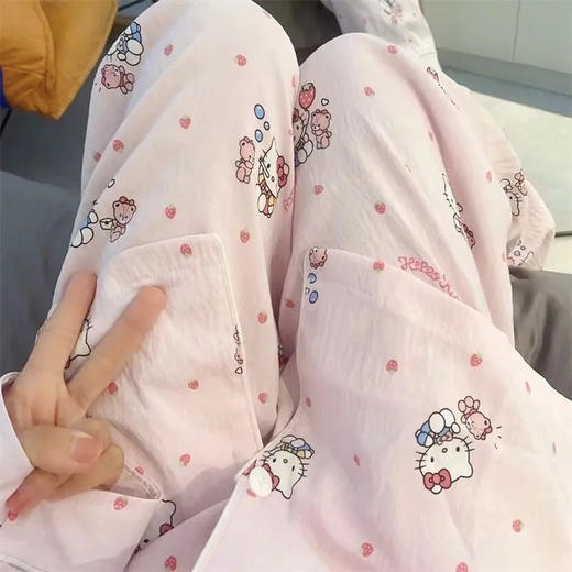 【有22种花色款式唉！！！长袖长裤睡衣套装】家居服两件套 商品图3