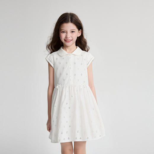 笛莎/Deesha 2026年夏季新款中童连衣裙F时尚出街连衣裙 商品图1