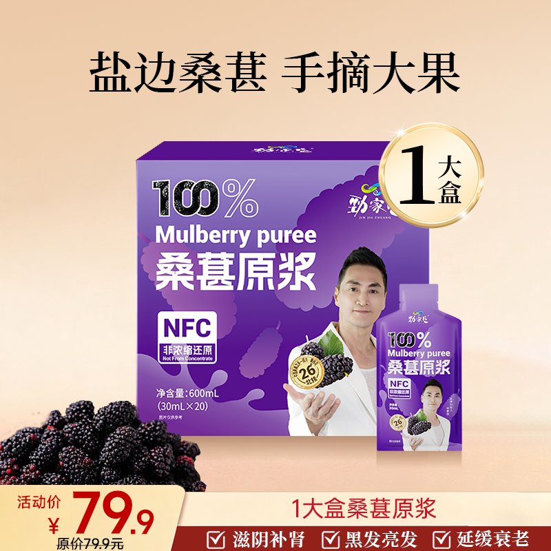 爆款-桑葚原浆 20袋/盒