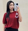 福利款！  重磅必入  康赛妮纯羊绒拉绒   中袖针织衫    100羊绒拉毛工艺 商品缩略图0
