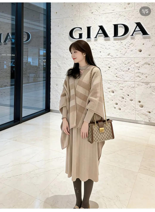 GUCCI Padlock 棕色 老花 小号 斜挎包 商品图2