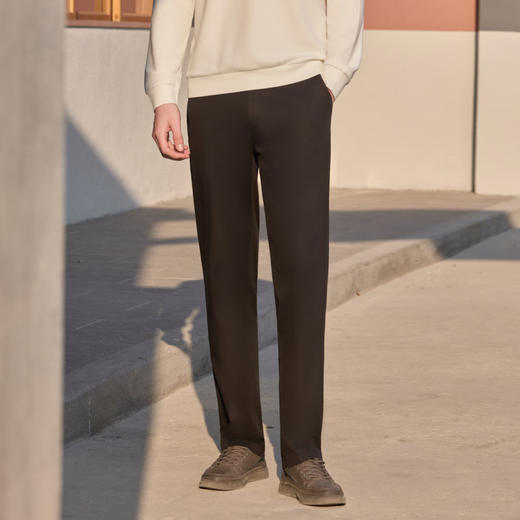 半身缘男裤 春季天丝面料不掉色不缩水休闲裤261101B10230217 商品图2