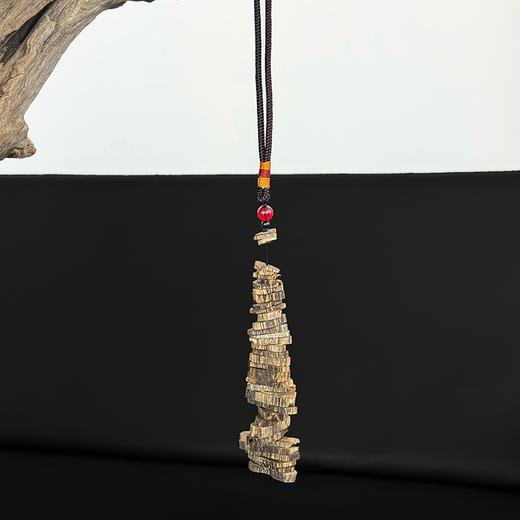 ²【沉香溯源-香挂单串】8克+ 电白种植奇楠沉香挂件车挂 多样性发其一 ( 24小时鉴赏期 ) HM02-CRMM-DBCX 商品图0