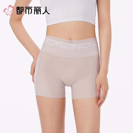 都市丽人打底裤安全裤防走光薄超薄网眼冰丝打底裤三分裤舒适打底LLC1B1 商品图1