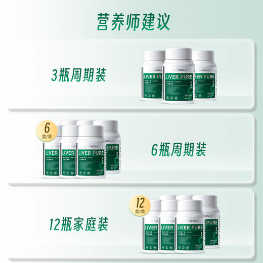 【香港直邮 时效7-15天】TimeShop 倍清肝 3瓶装（60粒/瓶）清肝排毒/补益肝脏/减轻肝脏负担 商品图1