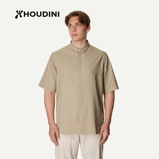 HOUDINI胡丁尼 Cosmo Shirt 都市 男款户外速干短袖T恤  238724 商品图0