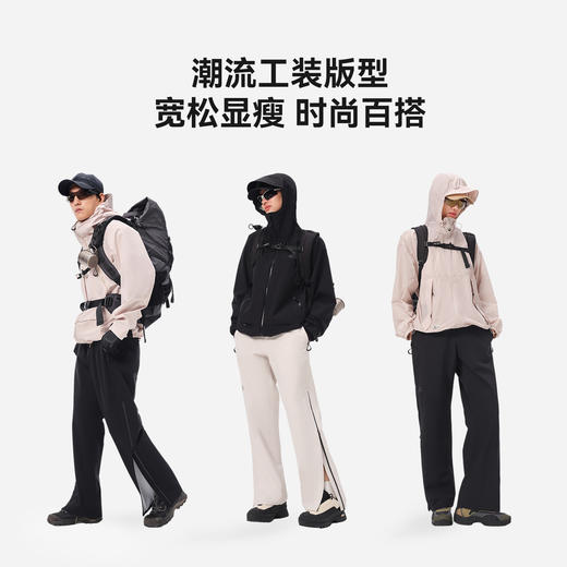 【赵露思同款】伯希和山壳户外防暴雨硬壳冲锋裤 商品图4