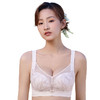 ZYQ-506  大胸聚拢内衣女舒适莫代尔睫毛蕾丝薄款透气收副乳调整型无磁文胸（单件） 商品缩略图4
