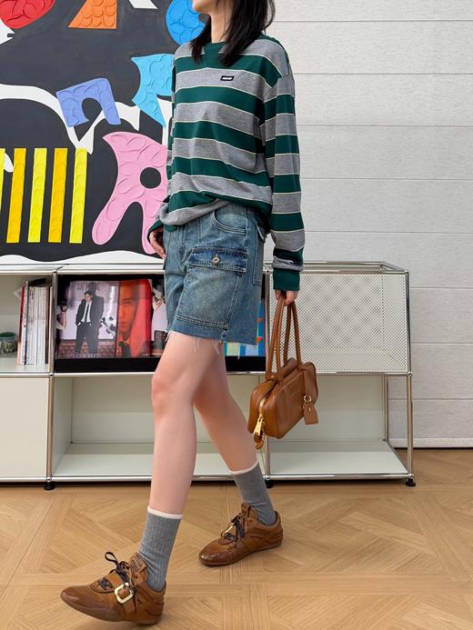 缪缪26Ss新款🔥工装牛仔短裤‼️ 商品图5