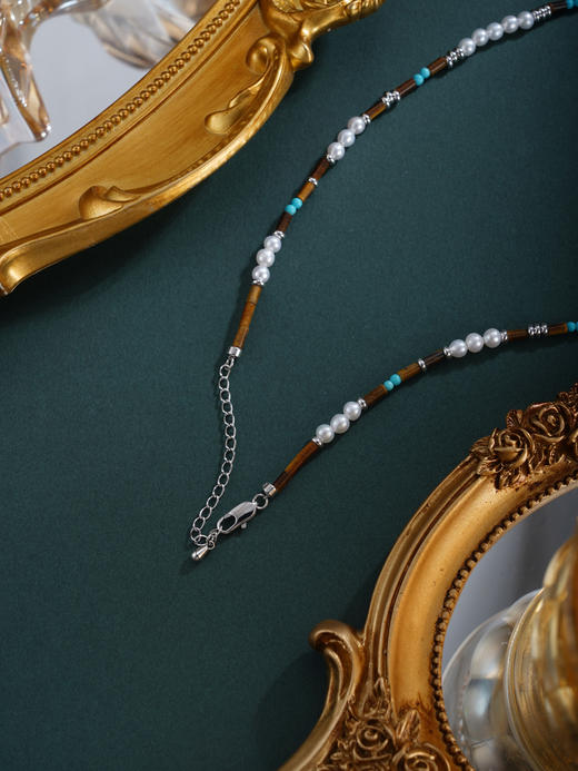 子佩集【童话木马】珍珠惜王妃项链【XXXL036】小马2602 商品图4