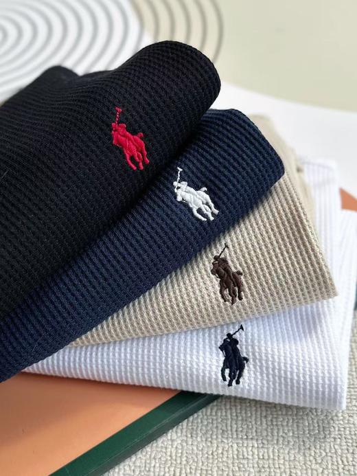 【hm1】情侣经典休闲华夫格圆领短袖T恤！！ 商品图2