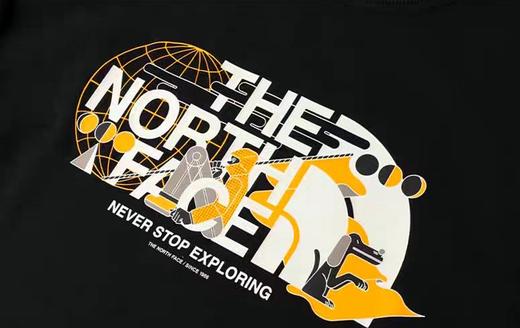 F031034两色户外探索舒适百搭毛圈圆领印花卫衣 商品图8