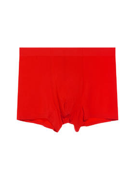 【满3条/6.7折】【秀黛】男莫代尔鸿运无痕平角裤男士内裤【1条】W5330602T【门店同款】【内裤非质量问题不退换，介意勿拍】