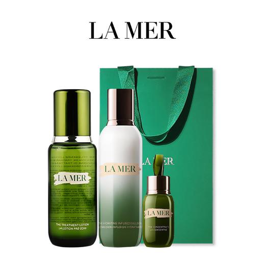 【送礼袋】LA MER/海蓝之谜黄金铁三角 （精粹水150ml+精粹乳125ml+浓缩精华15ml ）香港直邮 商品图6