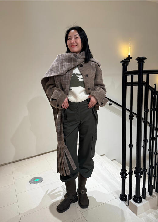 巴宝莉 2026春夏 橄榄绿工装裤（MM） 商品图2