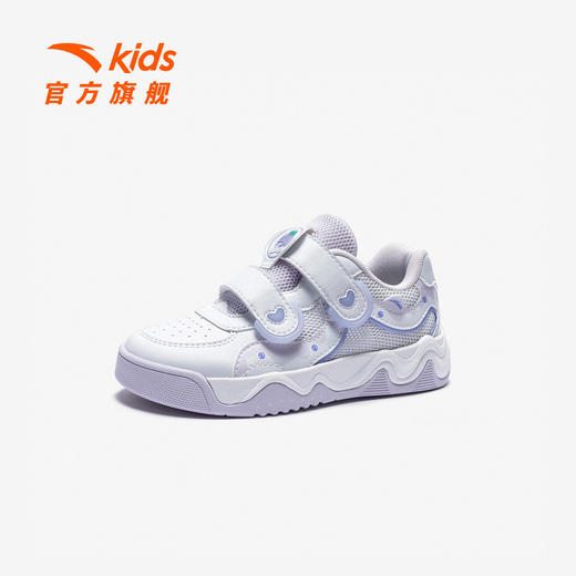 奶昔3丨安踏儿童运动鞋女童鞋26春夏新款潮流低帮板鞋童鞋小白鞋322629933 商品图2