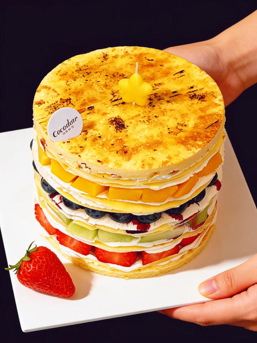 烤布蕾缤纷水果千层 商品图0