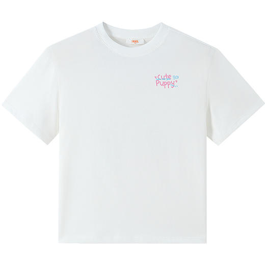 女童圆领短袖针织衫夏季新款安奈儿童装EG621760 商品图6