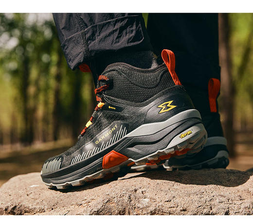 意大利品质嘎蒙特GORE-TEX防水透气V底中帮徒步鞋男女款（tbzg） 商品图3