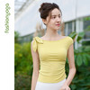 F16217曼妙修身一字肩背心 商品缩略图6