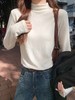 【110元任选2件】现货！韩系半高领修身打底T恤上衣 商品缩略图5