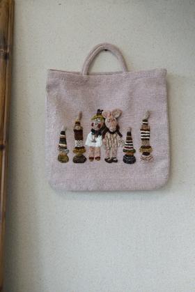 sophie digard | S032/4940 手工编织拎包