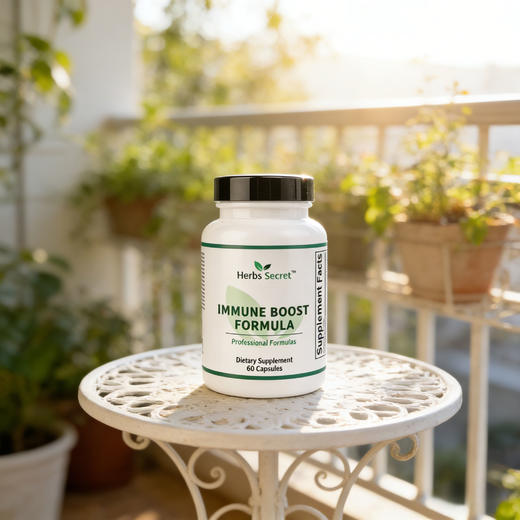 美国Herb's Secret IMMUNE BOOST FORMULA健康活力营养胶囊60粒 MIAN 免 商品图8