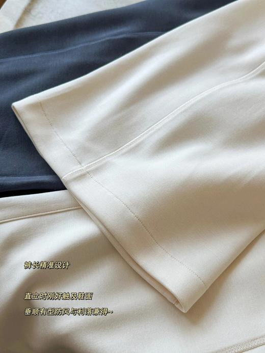 爆款品质货！空气感系列，抽绳松紧腰阔腿长裤  26G0309- 商品图13