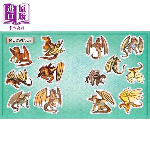 【中商原版】火翼飞龙 官方贴纸百科 Wings of Fire: The Official Stickerpedia 英文原版 Tui T Sutherland 商品图3