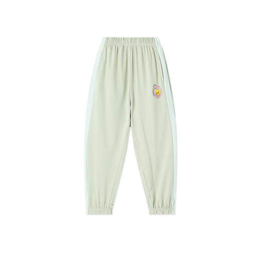 [速干]bduck小黄鸭童装女童运动裤弹力束脚裤儿童透气防蚊裤夏款110-160 FF2763090 商品图3