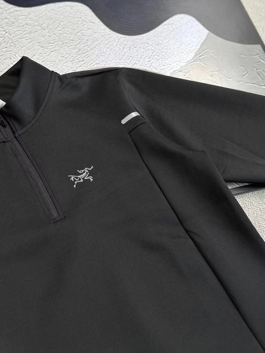 F031039立领半拉链运动打底衫长袖T恤户外休闲衫 商品图10