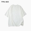 PINLI品立2026夏季新款男士宽松圆领激光烧花短袖T恤休闲上衣潮牌GD262111016 商品缩略图11