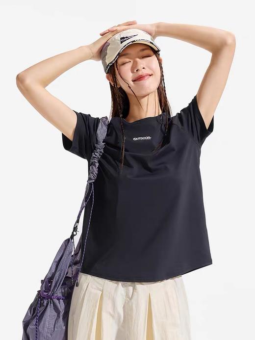 【春上新】【8折】6楼OUTDOOR新款户外休闲吸湿速干插肩时尚透气短袖T恤吊牌价199折后价159 商品图5