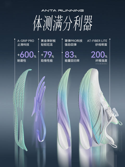 骇浪4安踏儿童男大童跑鞋2026夏季新款防滑耐磨中大童校园跑步鞋322625508 商品图1