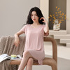 ³太舒服了【带胸垫的家居服】睡裙&短袖套装 防凸点防腋下走光（仅遮点不包裹不承托） XN03-CRMM-FH 商品缩略图1
