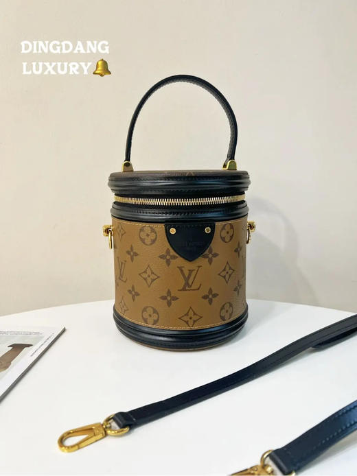 LV 拼色 老花 发财桶 商品图0
