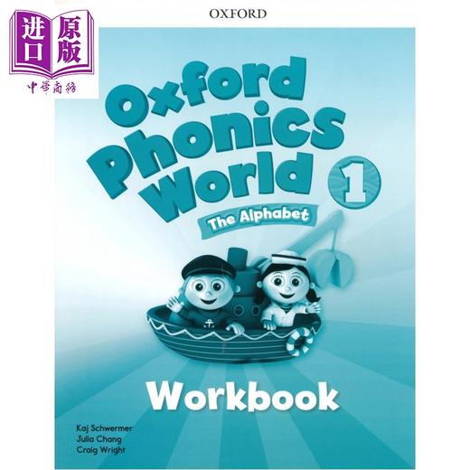 【中商原版】新版牛津自然拼读教材 Oxford Phonics World 1级别课本+练习册 牛津自然拼读世界 英语零基础发音phonics教材OPW 商品图3
