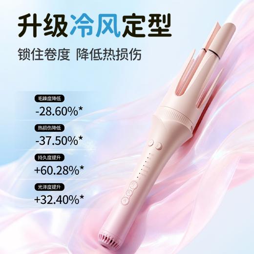 冷风定型+护发黑科技 敏煌369卷发棒 在家自由设计 直发梳/玉米夹/蛋卷/直板夹 （渐变紫） 商品图4