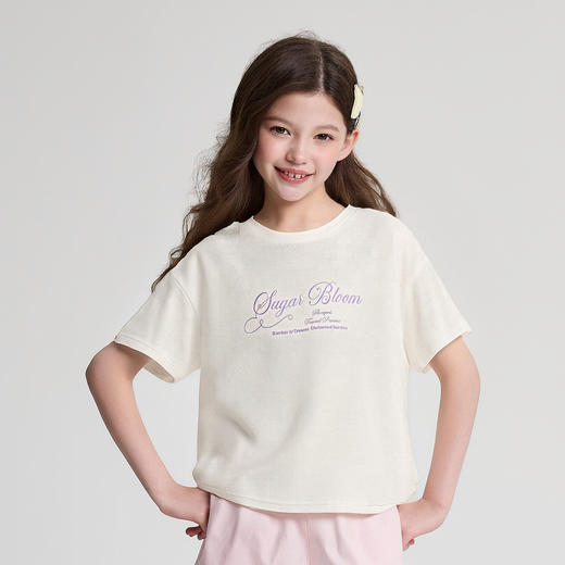 笛莎/Deesha 2026年夏季新款中童T恤图案T恤 商品图1