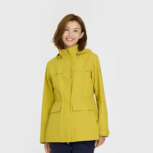 点此购买 乐飞叶春夏季女士户外防水冲锋衣风衣夹克外套 ss 341802 商品图7