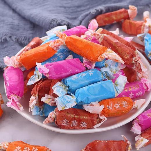 怀旧零食山东特产五岳花高粱饴糖软糖糖果拉丝网红糖零食喜糖 商品图3
