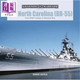 预售 【中商原版】北卡罗来纳号战列舰 BB 55 英文原版 USS North Carolina Bb 55 David Doyle