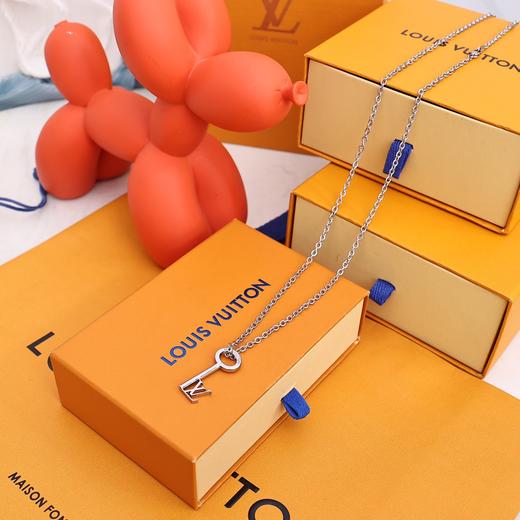 2026年新品LOUIS VUITTON 路易威登 LVKEY钥匙吊坠项链银色！ 商品图1
