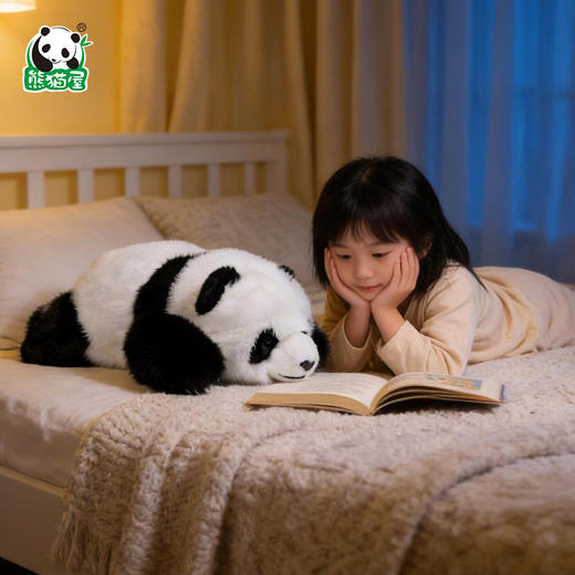 仿真熊猫公仔 抱抱熊猫 果赖趴趴/坐姿熊猫 礼盒装 商品图2